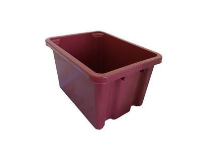WieWin Drehbox Stapelbox Lagerkiste Transportbox Kiste versch Farben 43x33x23 cm
