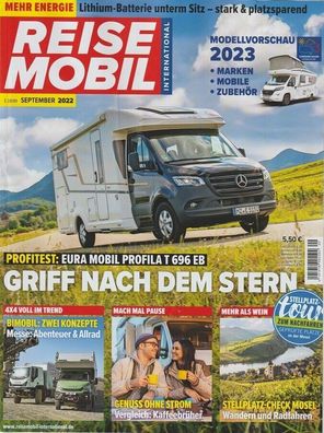 2 zum Preis von 1: Magazin Reisemobil international, August + September 2022