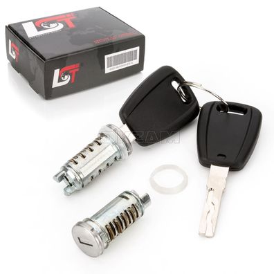 2x Schließzylinder Türschloss Schlüssel vorne für ALFA ROMEO 147 156 GT
