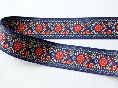 Gurtband, Taschengurt, Folklore, Ethno Webband, Boho, Hippie, multicolor, 50 mm