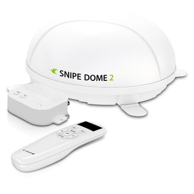 Selfsat SNIPE Dome 2 - Twin - Mit BT Fernbedienung und iOS / Android Steuerung