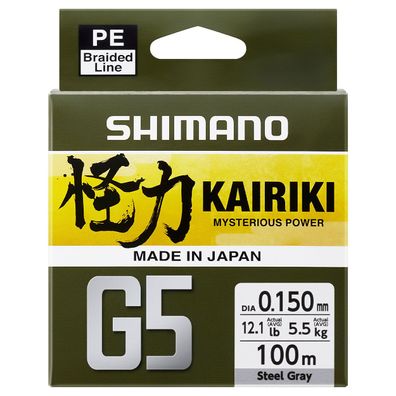 Shimano Kairiki G5 Geflochtene Schnur