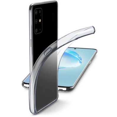 Cellularline Fine Klare Schutzhülle für Samsung Galaxy S20+ Silikon Case Cover
