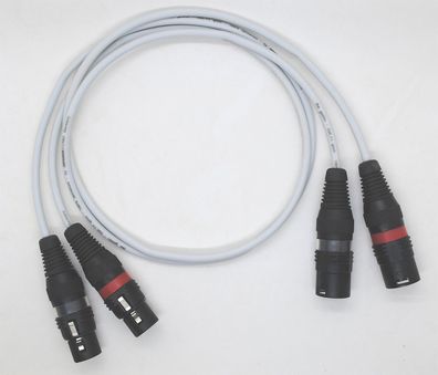 Sommercable "Goblin" grau / XLR-Kabel sym. / sehr preiswert / Hicon Connectors
