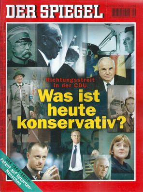 Der Spiegel Nr. 9 / 2000 Was ist heute konservativ? Richtungsstreit in der CDU