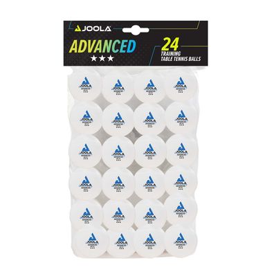 Joola 24 Tischtennisbälle Advanced Training * * * 40+ weiß