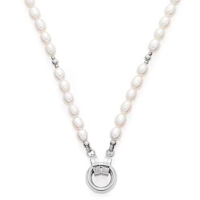 Leonardo Schmuck Damen Perlen-Halskette 45 Silva Clip&Mix 022234