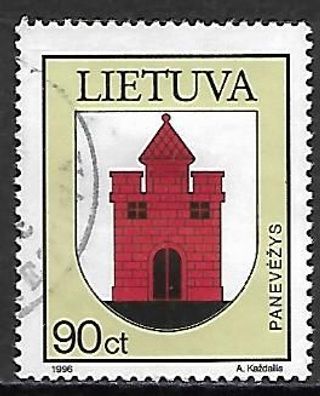 Litauen gestempelt Michel-Nummer 622