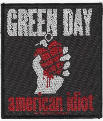 Green Day American Idiot official Aufnäher Patch Rock Punk