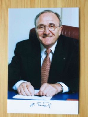 Liechtenstein Minister Hansjörg Frick - handsigniertes Autogramm!!!