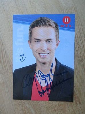 RTL2 Fernsehmoderator Christoph Hoffmann - handsigniertes Autogramm!!!