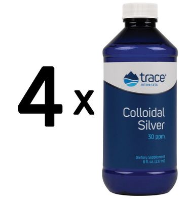 4 x Colloidal Silver 30ppm - 237 ml.