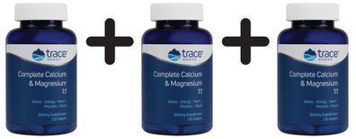 3 x Complete Calcium & Magnesium 1:1 - 120 tablets