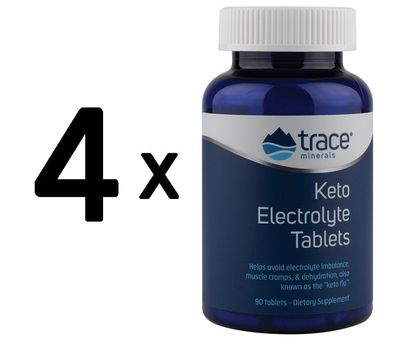 4 x Keto Electrolyte - 90 tablets
