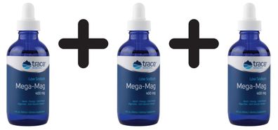 3 x Mega-Mag, 400mg - 118 ml.