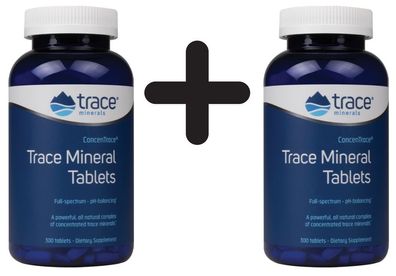 2 x Trace Mineral Tablet - 90 tabs