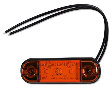 LED Positionsleuchte 708/ W97.1 Orange 12V-24V