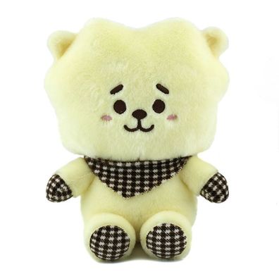 Süß Stofftier Puppe Kpop BTS RJ-Jin Plüsch Plüschtier Spielzeug Geschenk Gelb