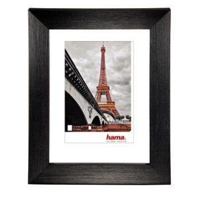 Kunststoffrahmen Paris, Schwarz, 10 x 15 cm