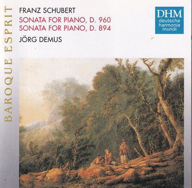 Baroque Esprit - Schubert [Audio CD] Demus, Jörg und Schubert, Franz