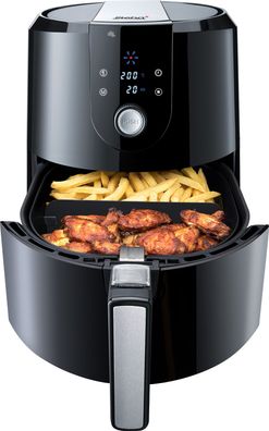 Steba Heißluft-Fritteuse HF 5000 XL, 7 Automatikprogramme, 5,2 l Volumen, Timer