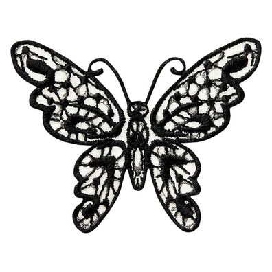 Schmetterling schwarz Spitze Monoquick