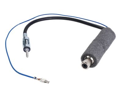 AIV Antennen-Adapter mit Phantomeinspeisung DIN-Stecker 150 Ohm für Audi Seat VW