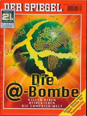 Der Spiegel Nr. 20 / 2000 Die @-Bombe - Killer-Viren attackieren die Computer-Welt