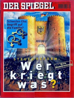 Der Spiegel Nr. 29 / 2000 Steuerreform: Wer kriegt was?