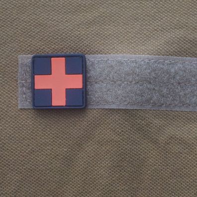 Patch FIRST AID 3D Rubber Erstehilfe Ersthelfer Medic Morale (2x2cm) #24605
