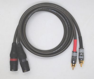Sommercable -Spirit XXL- HighEnd Adapterkabel - Cinch auf XLR-Stecker - OFC