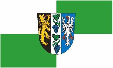 Aufkleber Fahne Flagge Landkreis Bad Dürkheim in verschiedene Größen