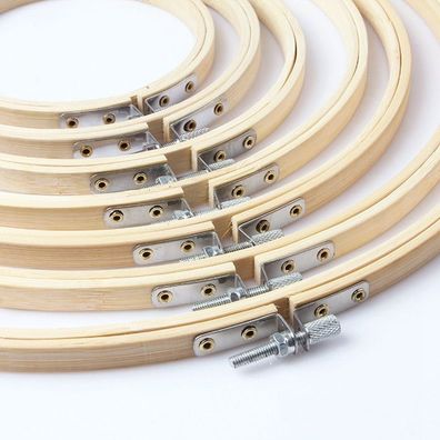 Mini Bambus Holz Stickerei Kreuzstich Reifen für Kit Ring Stickrahmen