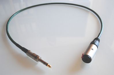 Sommercable "Albedo" / HighEnd Kopfhörer-Kabel 6,3mm Klinke / Neutrik / Hicon