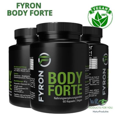 FYRON ® BODY FORTE für Verdauung | Fett- | Energie- | Stoffwechsel - Blitzversand -