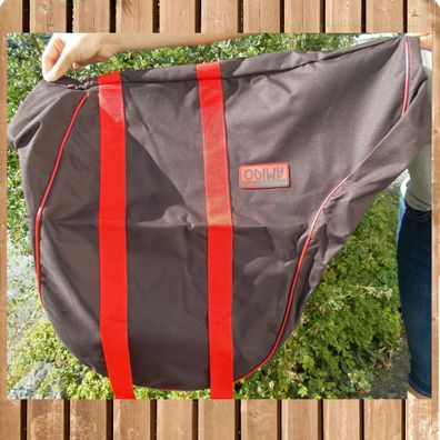 Amigo Satteltragetasche, Sattel Trage Tasche für Englisch Sattel, Saddle Bag