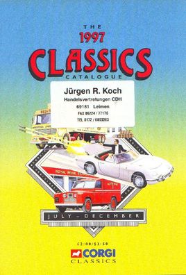 Corgi Classic Catalogue 1997