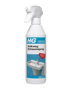 HG Kalkweg Schaumspray 500ml Antikalk Spray für das Santiär Nr. 218050105
