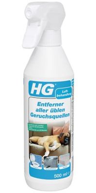 HG Reiniger gegen üble Geruchsquellen Geruchsentferner 500ml Nr. 441050105