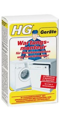 HG Wartungsmonteur für Wasch- und Geschirrspülmaschinen 2x 100g Nr. 248020105
