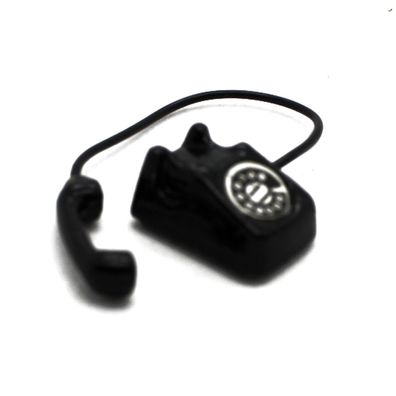 Miniatur Puppenhaus Telefon Telephone Maßstab 1:12 Zubehör Maßstab 1zu12 Hörer