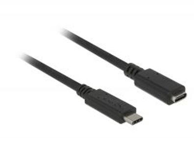 Kabel USB 3.1 C (St) => C (Bu) 1,5m * DeLock*