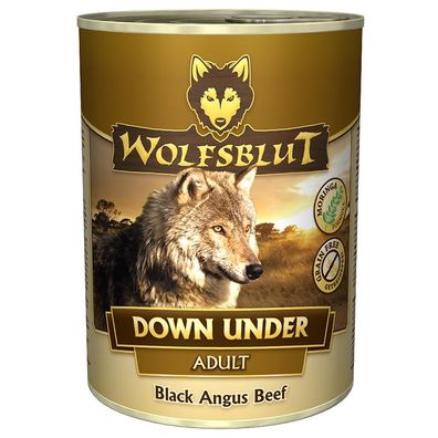 Wolfsblut ¦ Down Under - Black Angus Beef- 6 x 395 g¦ nasses Hundefutter in Dosen