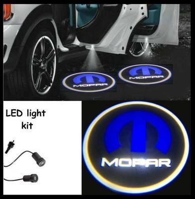 Einstiegsbeleuchtung (Türlicht) LED CREE R3 light kit Mopar Logo ( paar )