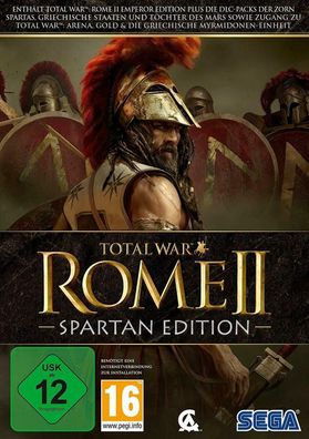 Total War: Rome II - Spartan Edition (PC, 2015, Nur der Steam Key Download Code)