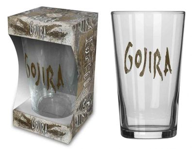 Gojira Fortitude Trinkglas Bierglas-Beer Glass NEU & Official!