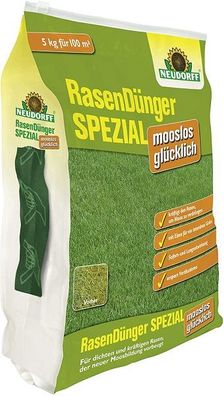 Neudorff Rasendünger Spezial mooslos glücklich 5 kg