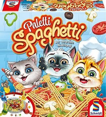 Schmidt Spiele 40626 Paletti Spaghetti Aktionsspiel Gesellschaftsspiel Kinder