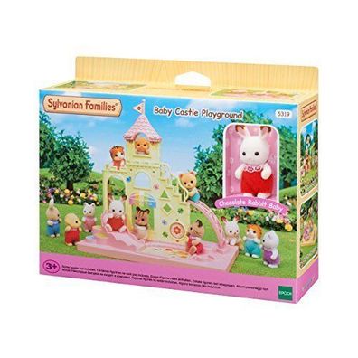 Sylvanian Families 5319 Baby Abenteuer Schloss Puppenhaus Spielset Spielzeug