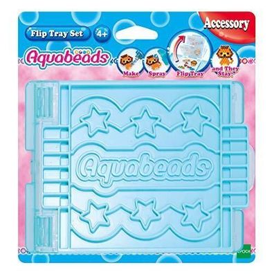 Aquabeads 31331 Flip Tray Set Bastel Zubehör Spielzeug Kinder Kreativ Perlen